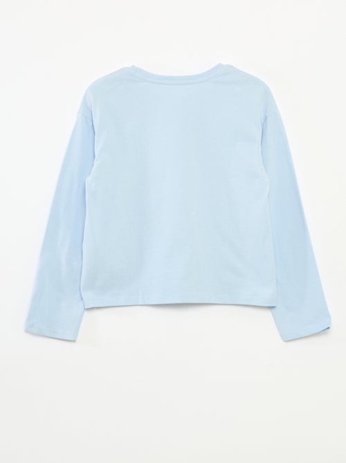 T-shirt stampata a maniche lunghe - Kiabi