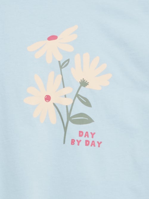 T-shirt stampata a maniche lunghe - Kiabi