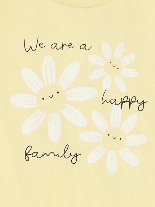 T-shirt stampata a maniche lunghe - Kiabi