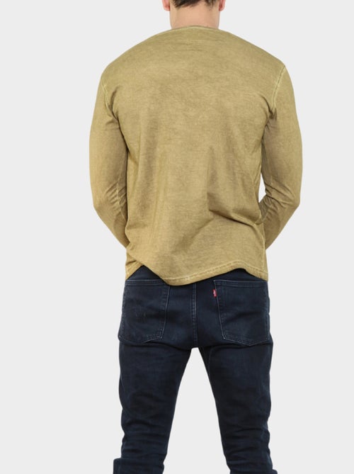 T-shirt stampata a maniche lunghe - Kiabi