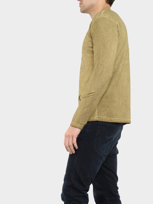 T-shirt stampata a maniche lunghe - Kiabi