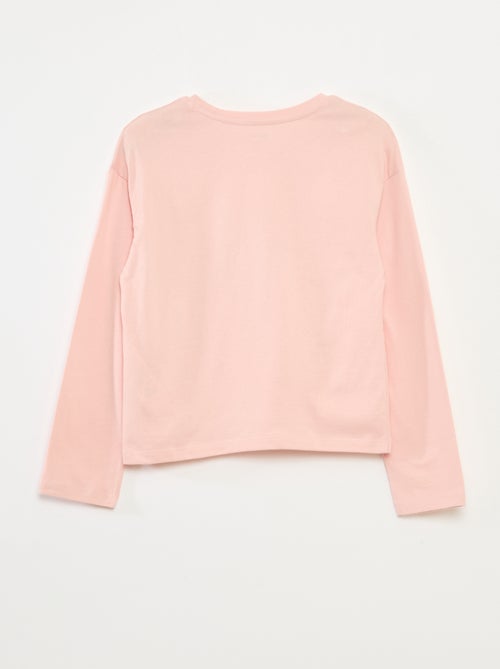 T-shirt stampata a maniche lunghe - Kiabi