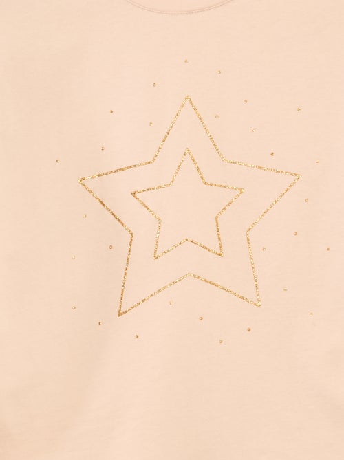 T-shirt stampata a maniche lunghe - Kiabi