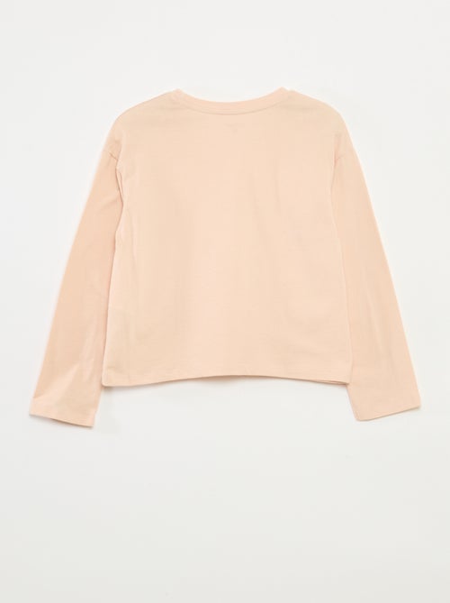 T-shirt stampata a maniche lunghe - Kiabi