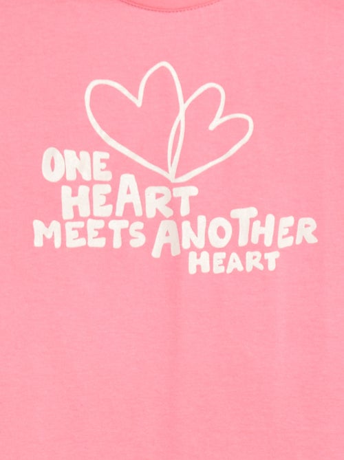 T-shirt stampata a maniche lunghe - Kiabi