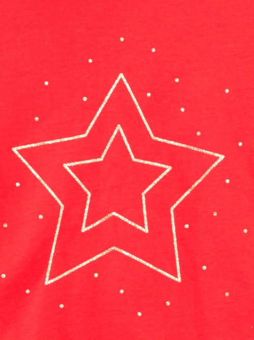 T-shirt stampata a maniche lunghe - Kiabi