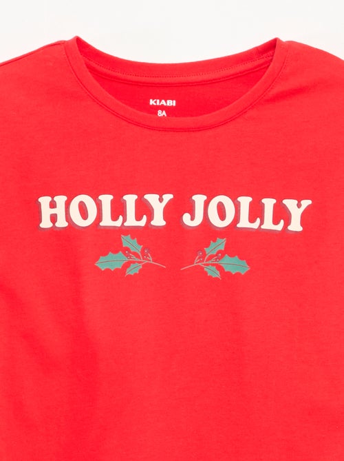 T-shirt stampata a maniche lunghe - Kiabi