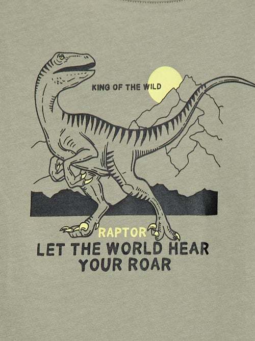 T-shirt stampata a maniche lunghe - Kiabi