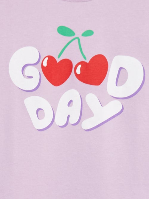 T-shirt stampata a maniche lunghe - Kiabi