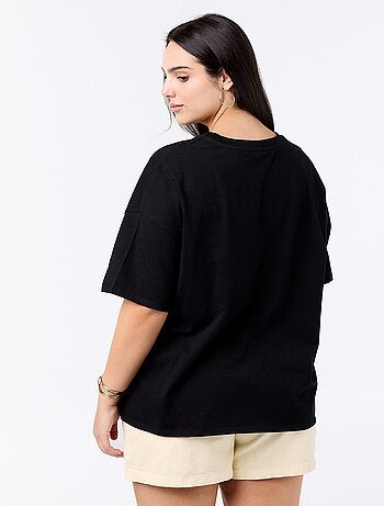 T-shirt stampata 'AC/DC' a maniche corte