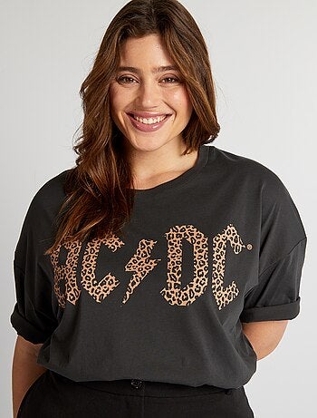 T-shirt stampata 'AC/DC' - Kiabi