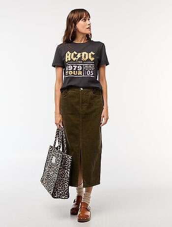 T-shirt stampata 'AC/DC'