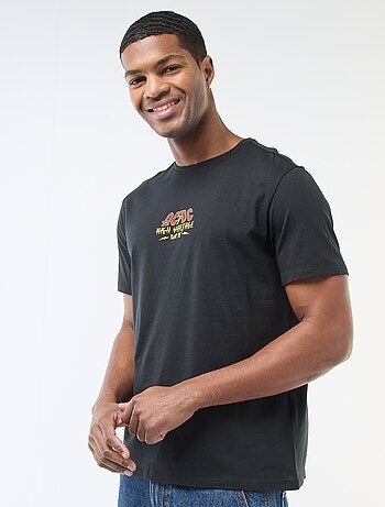 T-shirt stampata 'AC/DC'