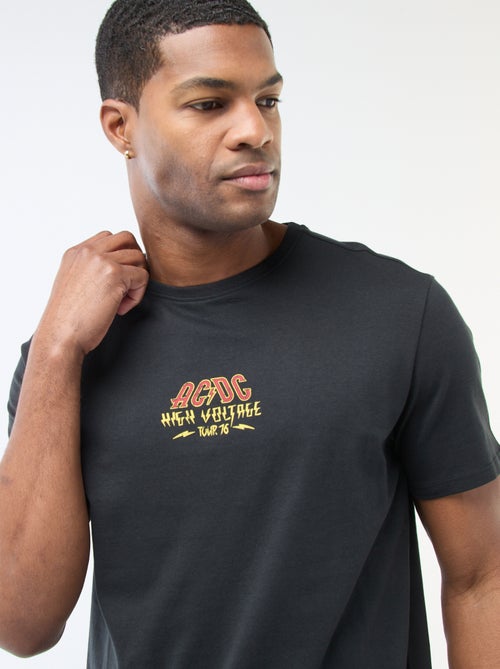 T-shirt stampata 'AC/DC' - Kiabi