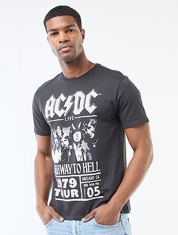 T-shirt stampata 'AC/DC'