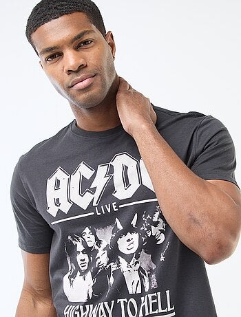 T-shirt stampata 'AC/DC'
