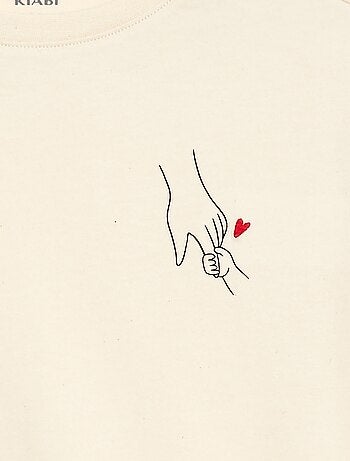 T-shirt stampata 'Agathe Sorlet x Kiabi' - San Valentino