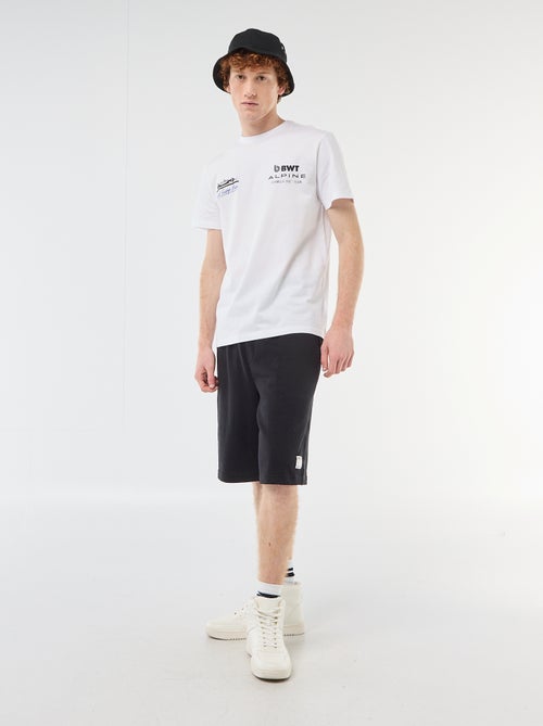 T-shirt stampata 'alpine' in cotone tinta unita - Kiabi