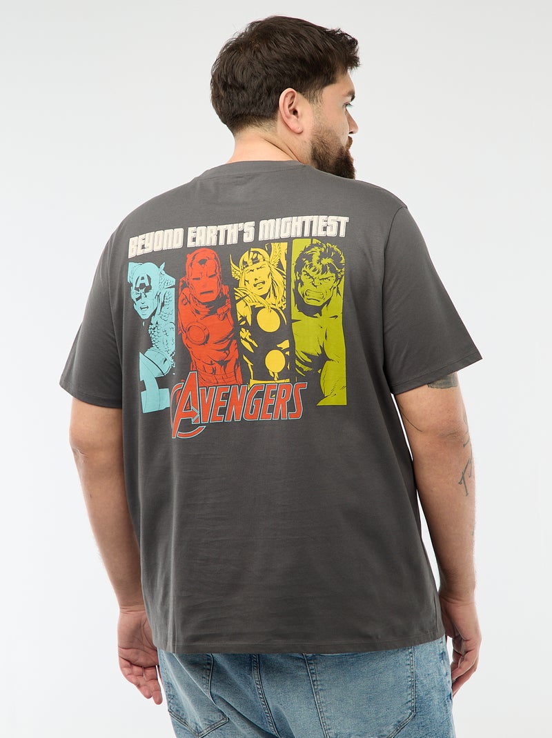 T-shirt stampata 'Avengers' Grigio - Kiabi