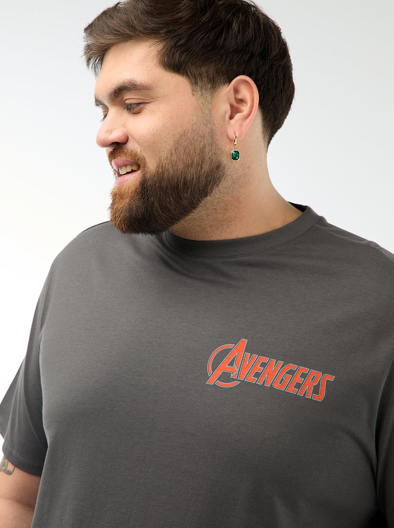 T-shirt stampata 'Avengers' Grigio - Kiabi