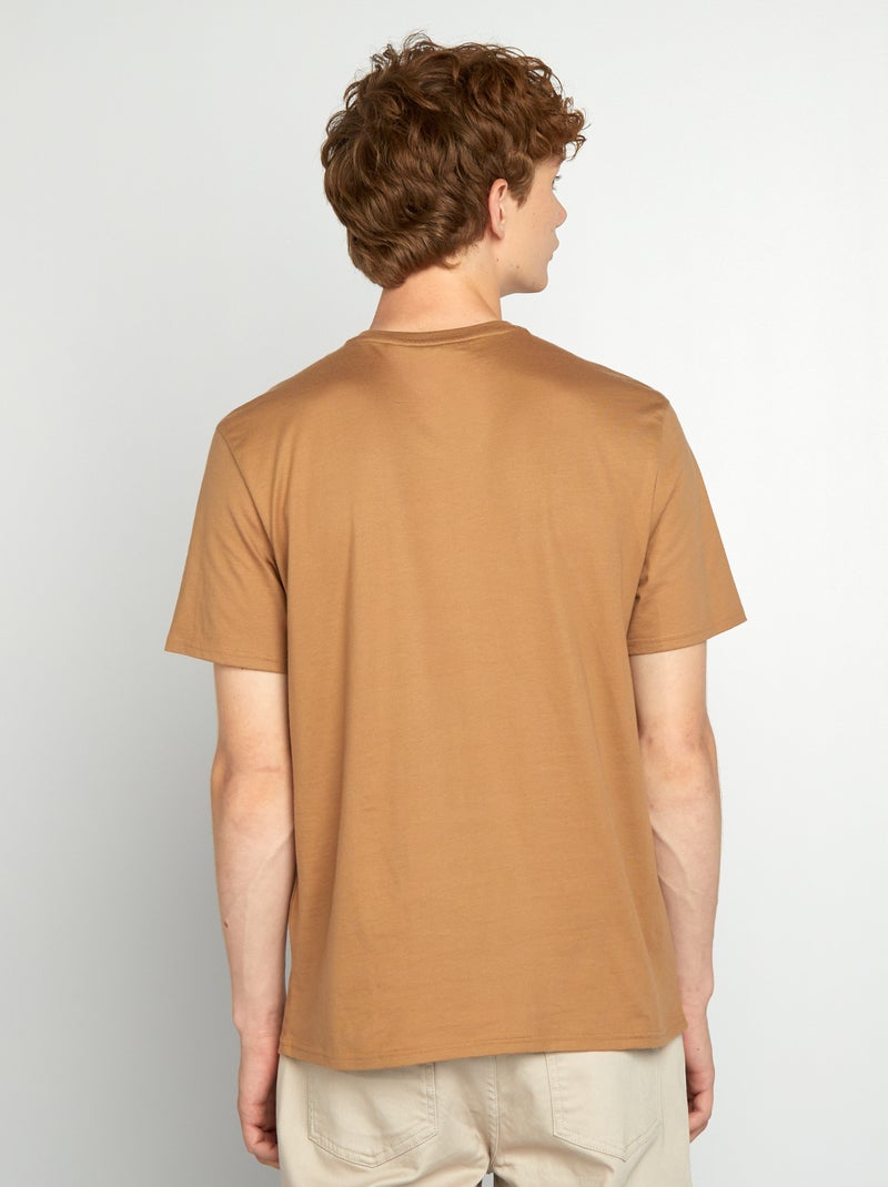 T-shirt stampata BEIGE - Kiabi