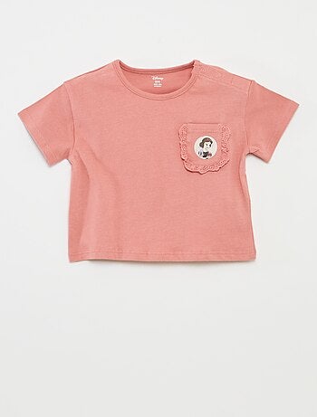 T-shirt con stampa 'Minou'