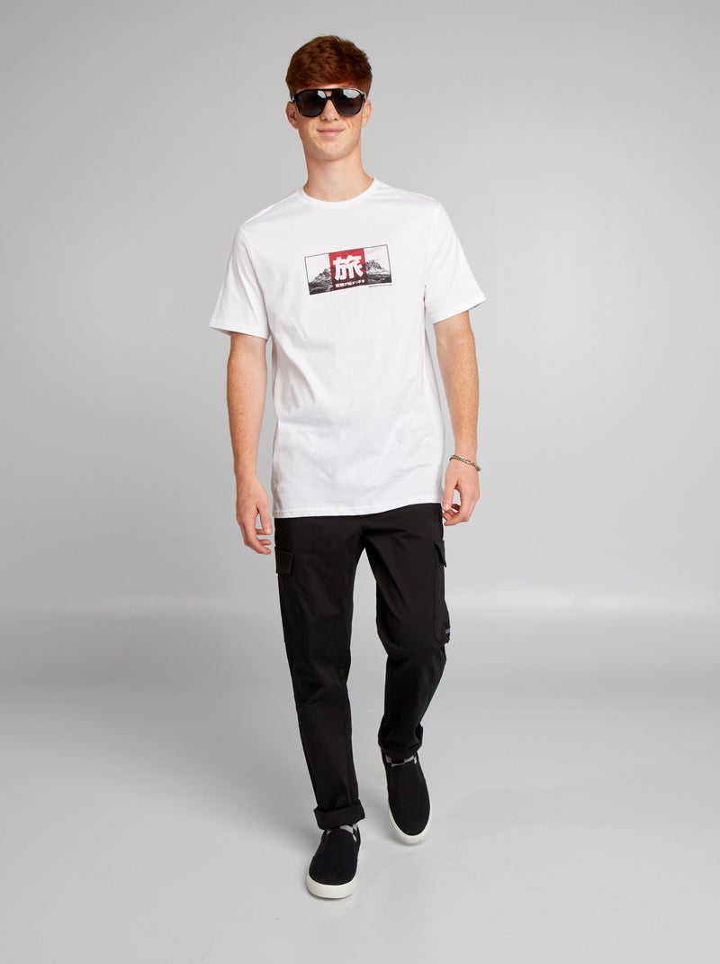 T-shirt stampata BIANCO - Kiabi