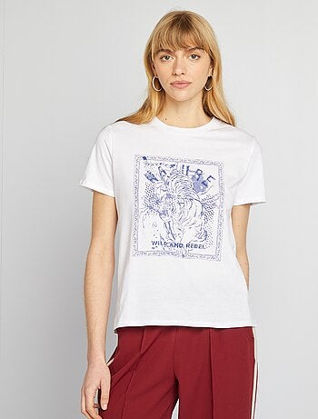 T-shirt stampata