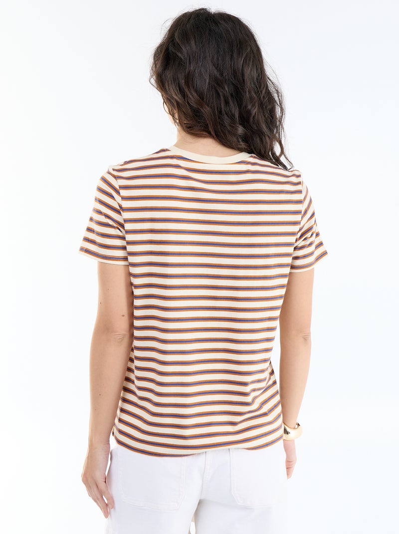T-shirt stampata Bianco - Kiabi