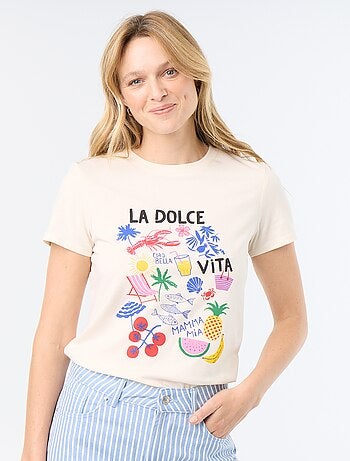 T-shirt stampata