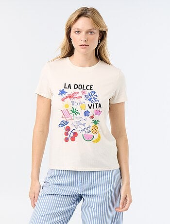 T-shirt stampata