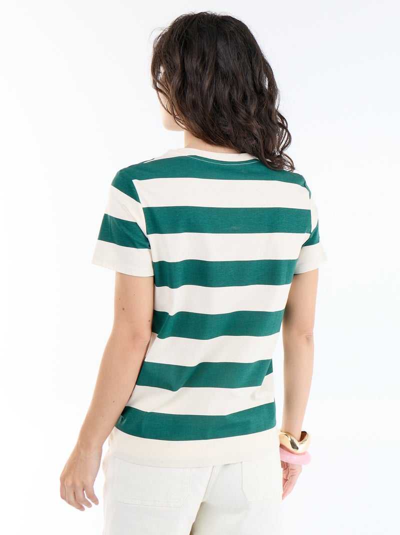 T-shirt stampata Bianco - Kiabi