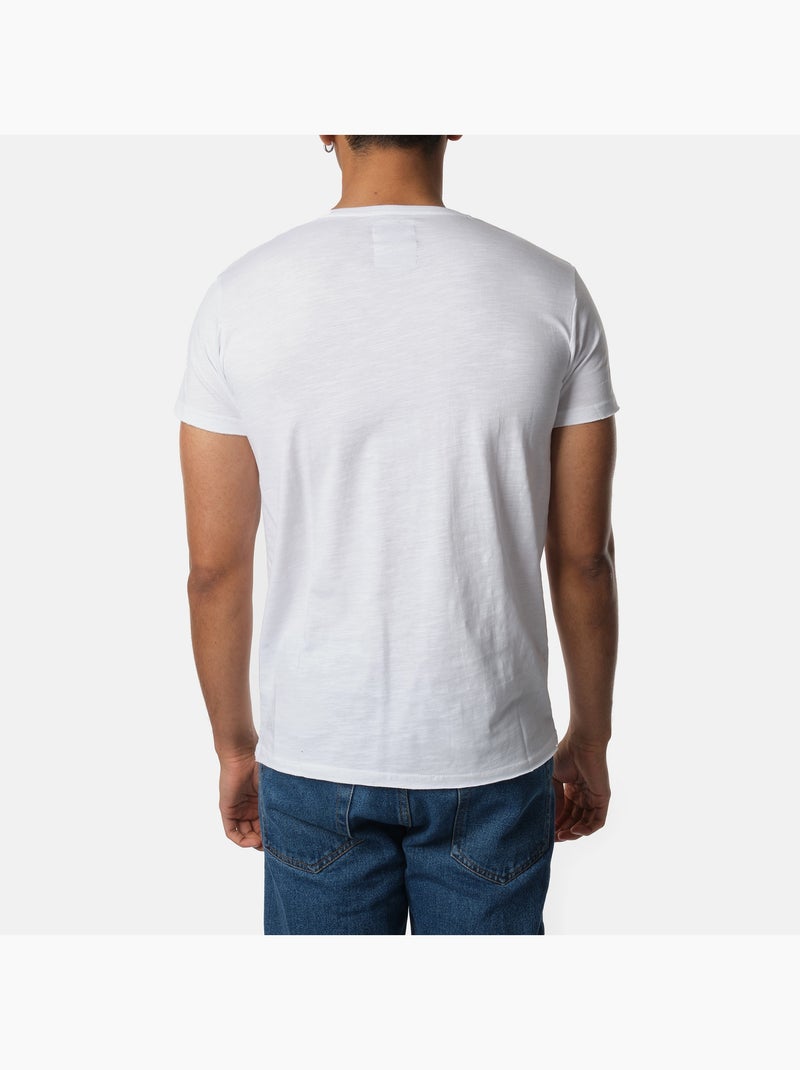 t-shirt stampata Bianco - Kiabi