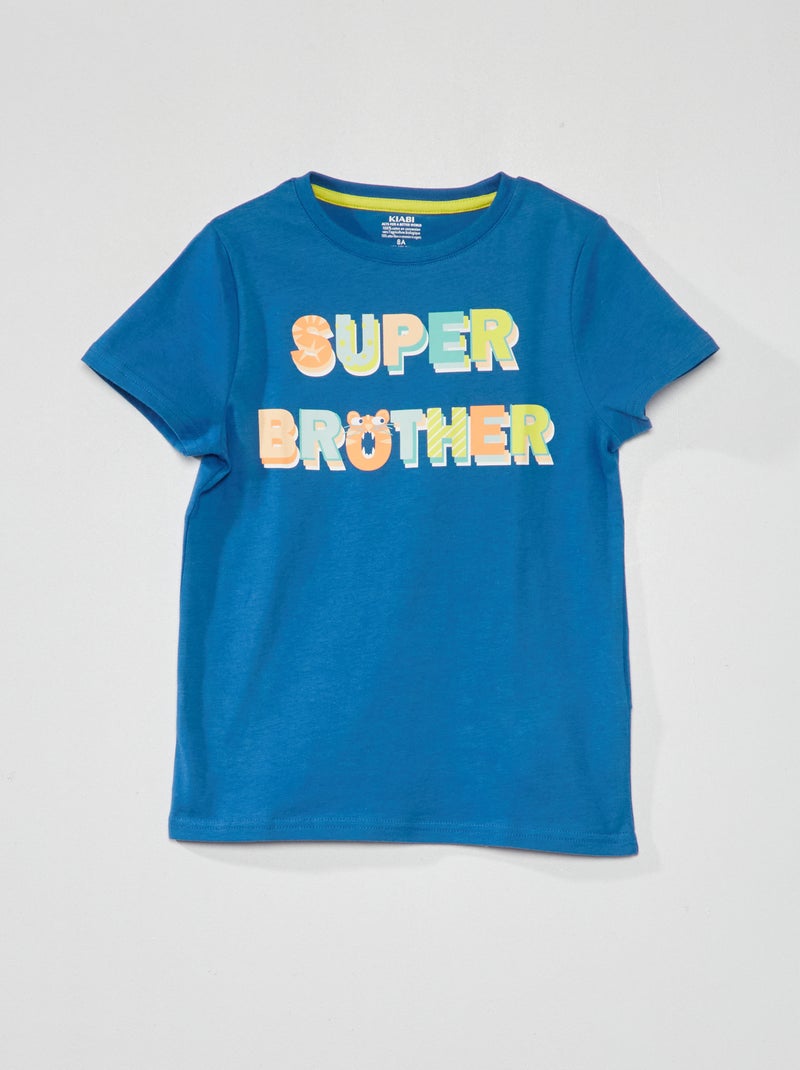 T-shirt stampata BLU - Kiabi