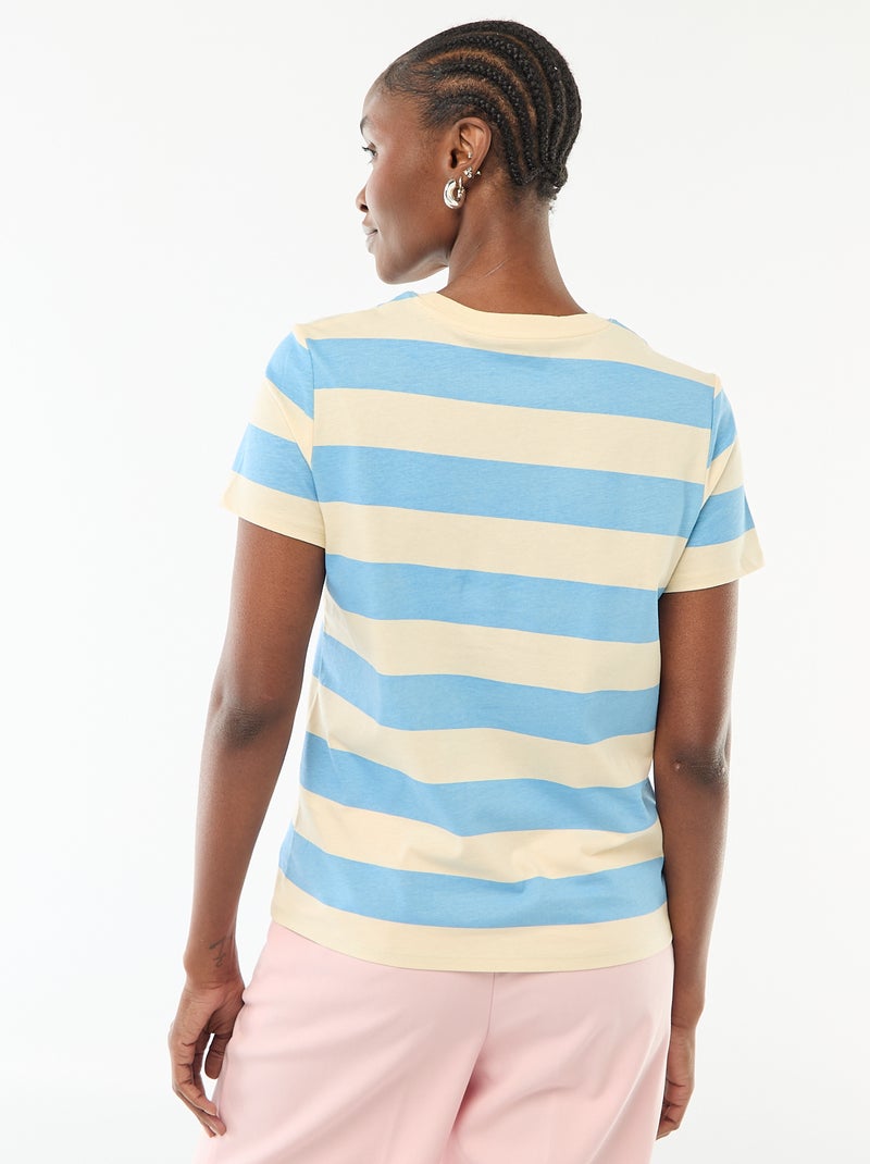 T-shirt stampata Blu - Kiabi