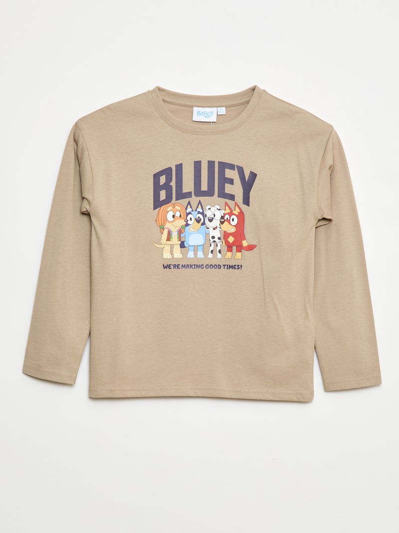 T-shirt stampata 'Bluey' Beige - Kiabi