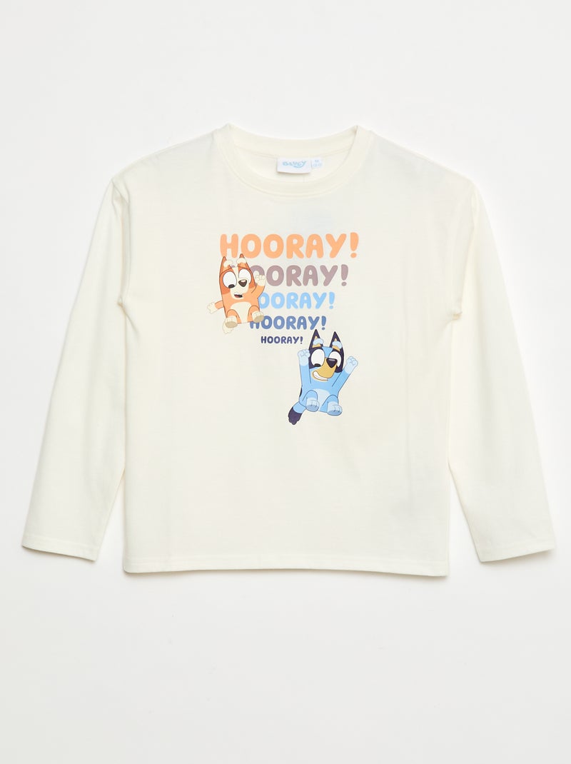 T-shirt stampata 'Bluey' Bianco - Kiabi