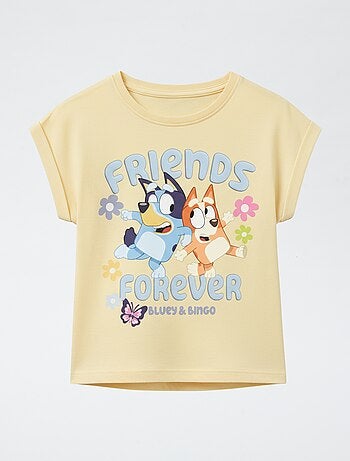 T-shirt stampata 'Bluey' in jersey di cotone