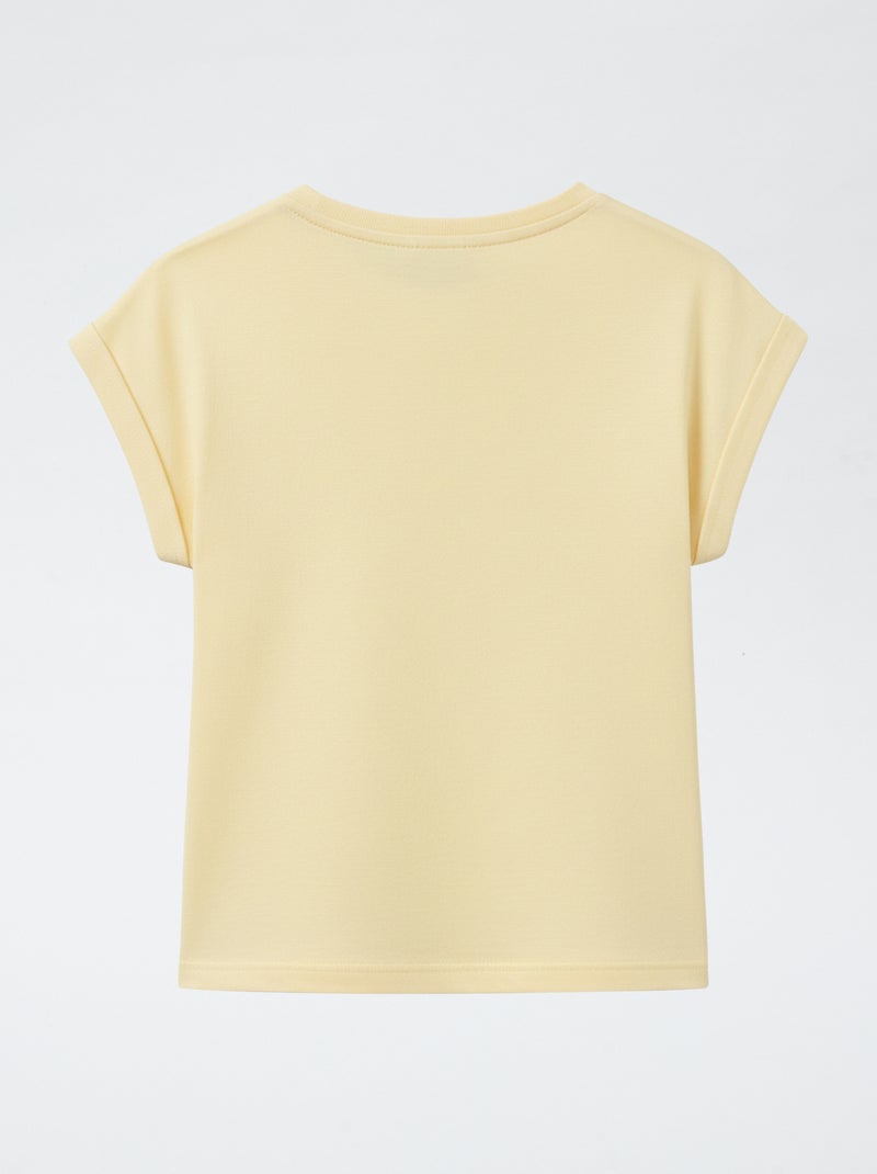 T-shirt stampata 'Bluey' in jersey di cotone Giallo - Kiabi