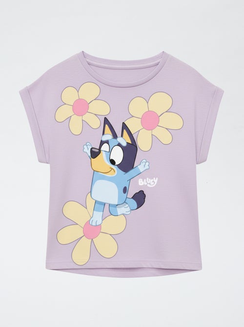 T-shirt stampata 'Bluey' in jersey di cotone - Kiabi