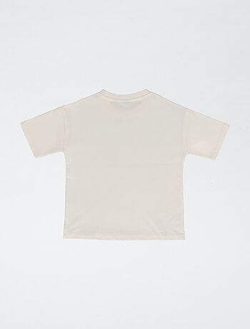 T-shirt stampata 'Bluey' stile sfumato in cotone