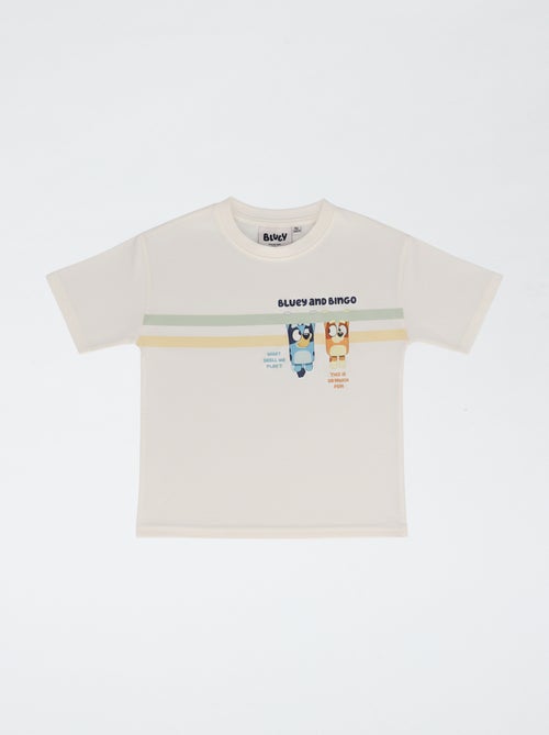 T-shirt stampata 'Bluey' stile sfumato in cotone - Kiabi