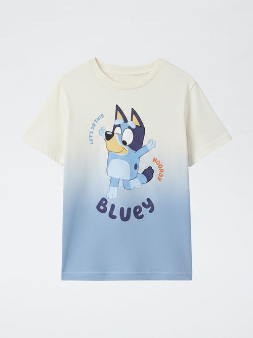 T-shirt stampata 'Bluey' stile sfumato in cotone - Kiabi