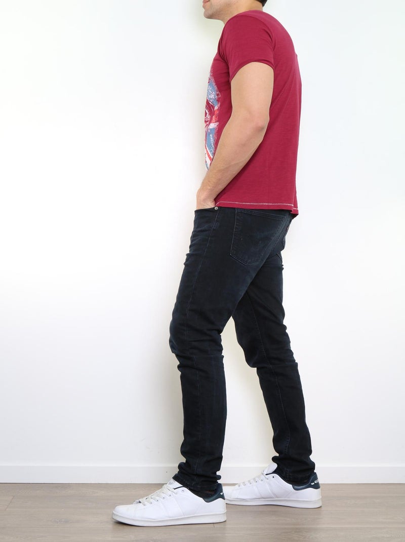 T-shirt stampata Bordeaux - Kiabi