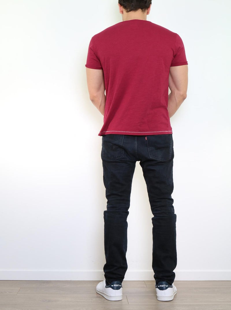 T-shirt stampata Bordeaux - Kiabi