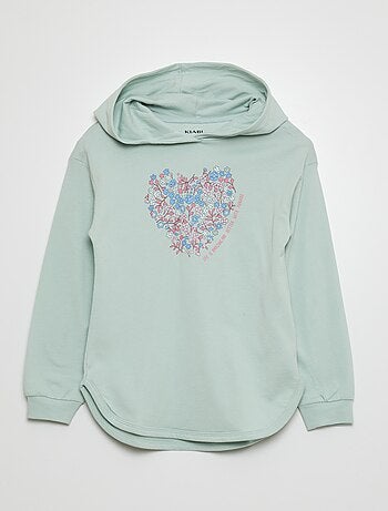 T-shirt stampata con cappuccio - Kiabi