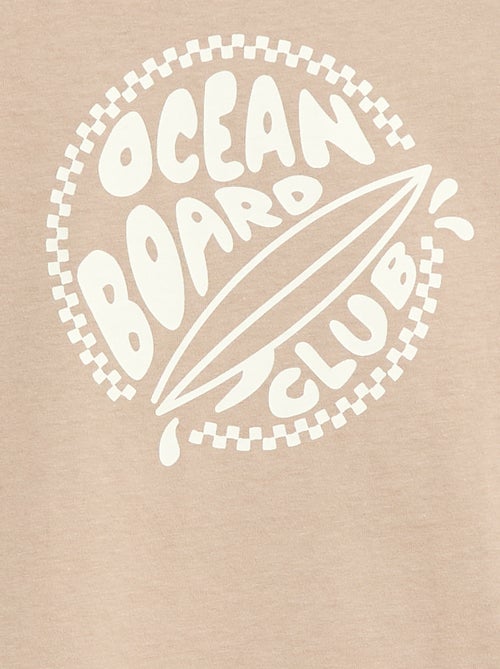 T-shirt stampata con messaggio - Kiabi