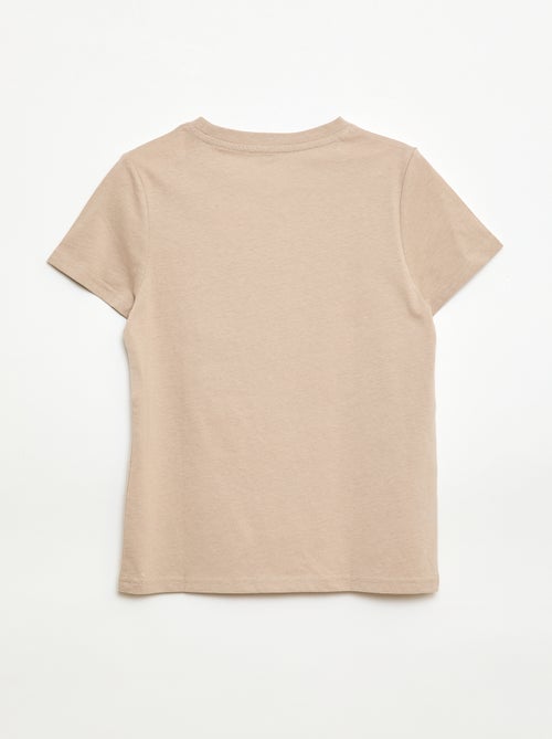 T-shirt stampata con messaggio - Kiabi