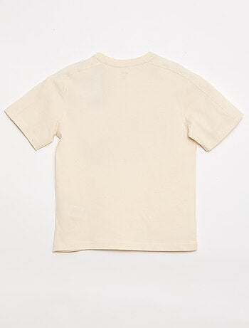 T-shirt stampata con messaggio