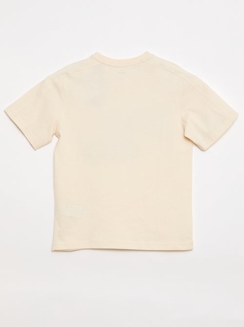 T-shirt stampata con messaggio - Kiabi